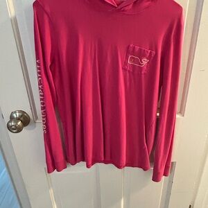 Vineyard Vines Bright Pink Hoodie